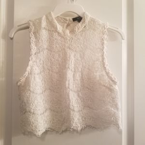Lace crop top